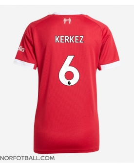 Billige Fotballdrakt Liverpool Milos Kerkez #6 Replika Hjemmedrakt Dame 2025-26 Kortermet Billige Fotballdrakt Liverpool Milos Kerkez #6 Replika Hjemmedrakt Dame 2025-26 Kortermet